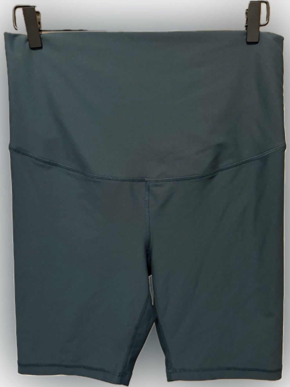 Old Navy High-Waist Bike Shorts in Teal Blue